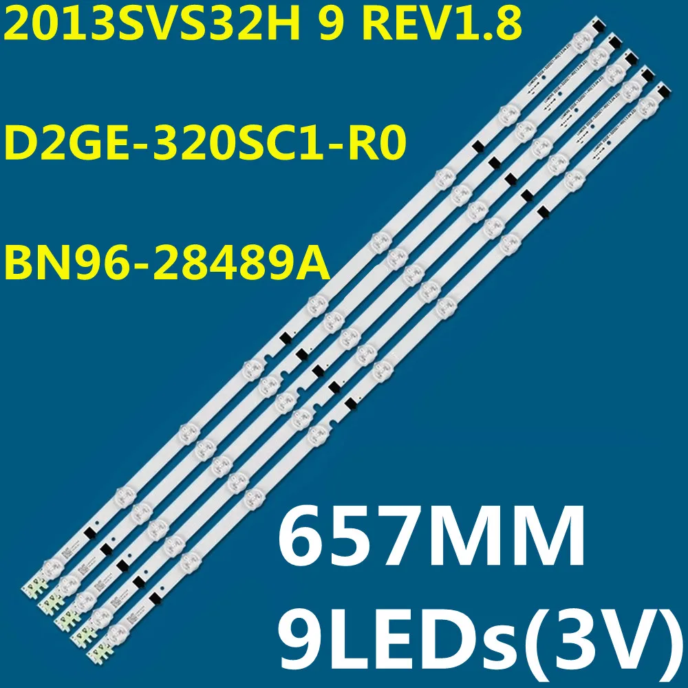 657MM LED Strip for Sh arp-FHD D2GE-320SC1-R0 HF320BGS-V1 BN96-25299A UE32F4000AW UE32F5000ak UE32F5500aw UE32F5700AW UE32F6400