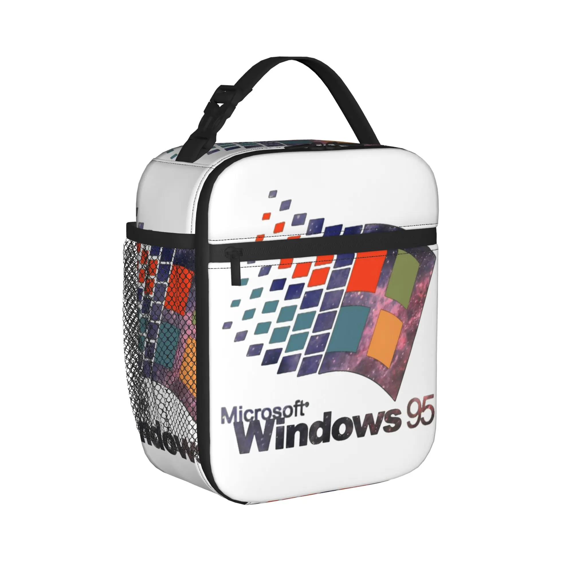 Windows 95 Galaxy Insulated Lunch Bag Cooler Bag Meal Container  Leakproof Tote Lunch Box Food Storage Bags Work
