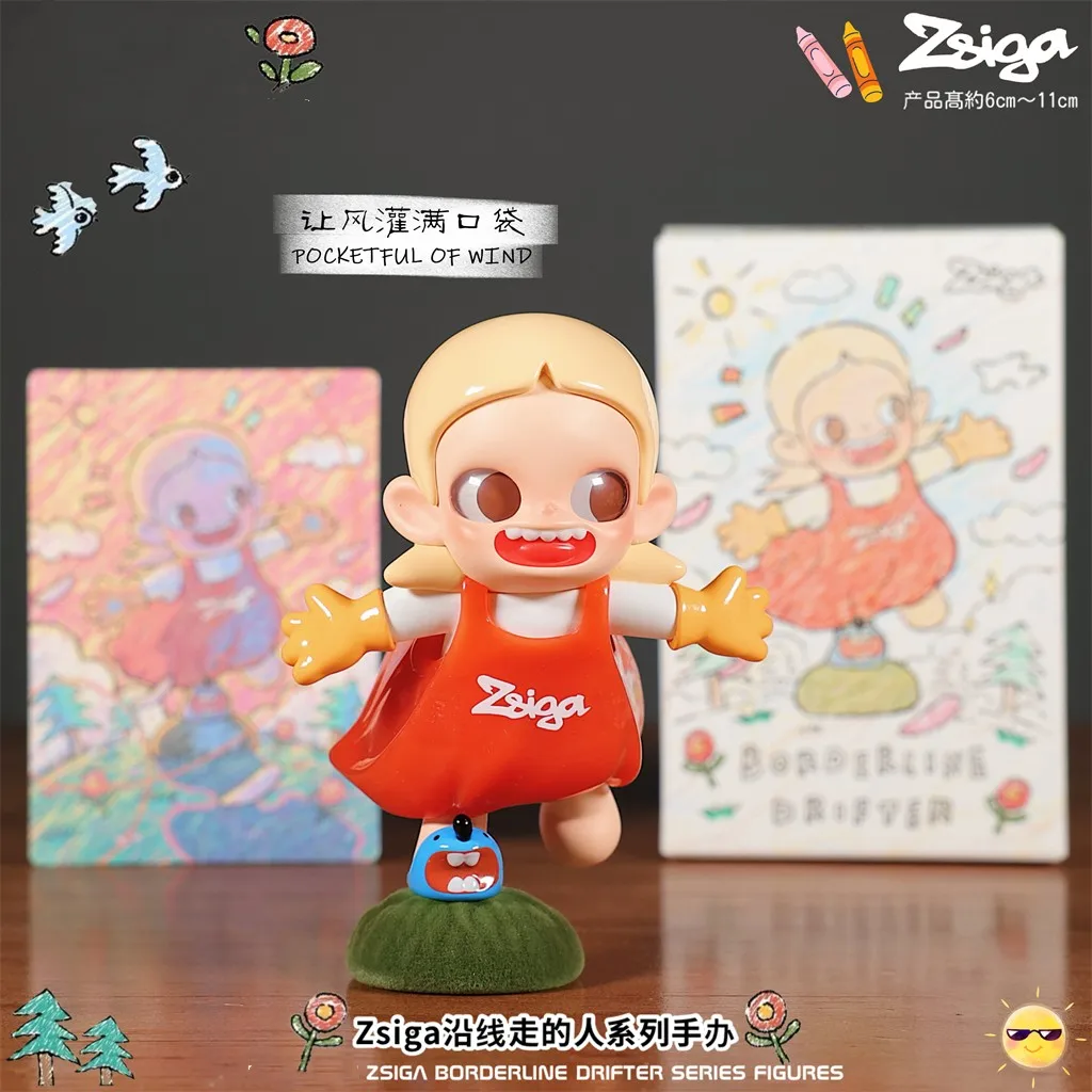 

Original Zsiga Borderline Drifter Series Blind Box Toys Mystery Box Mistery Caixa Action Figure Surprise Model Birthday Gift