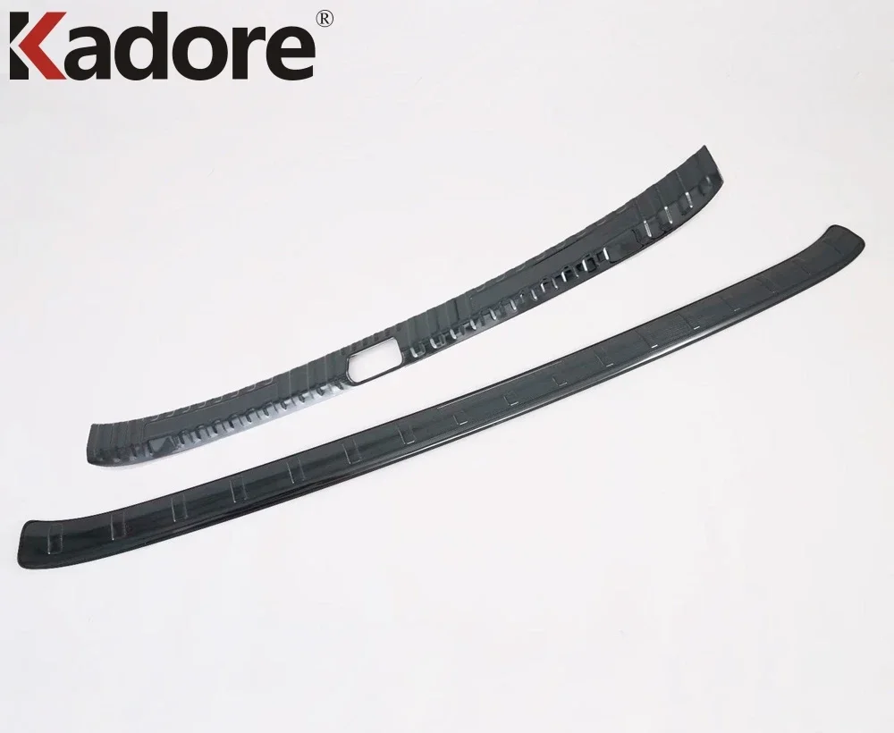 For Toyota Corolla Sedan 2019-2021 2022 2023 Rear Bumper Cover Trim Rear Trunk Bumper Plate Sills Car Styling Stainless Steel