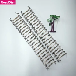 ReadStar-anillos de alambre de doble bobina, accesorio A4 3:1/2:1 Pitch 6,4-38,1mm OY, bronce, doble bucle, para encuadernación, 8 unidades por lote