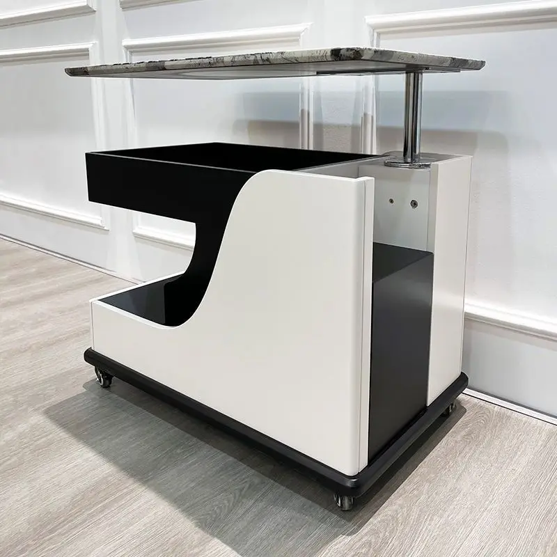 

side table living household removable retractable coffee table sofa small apartment multi-functional lifting small tea table