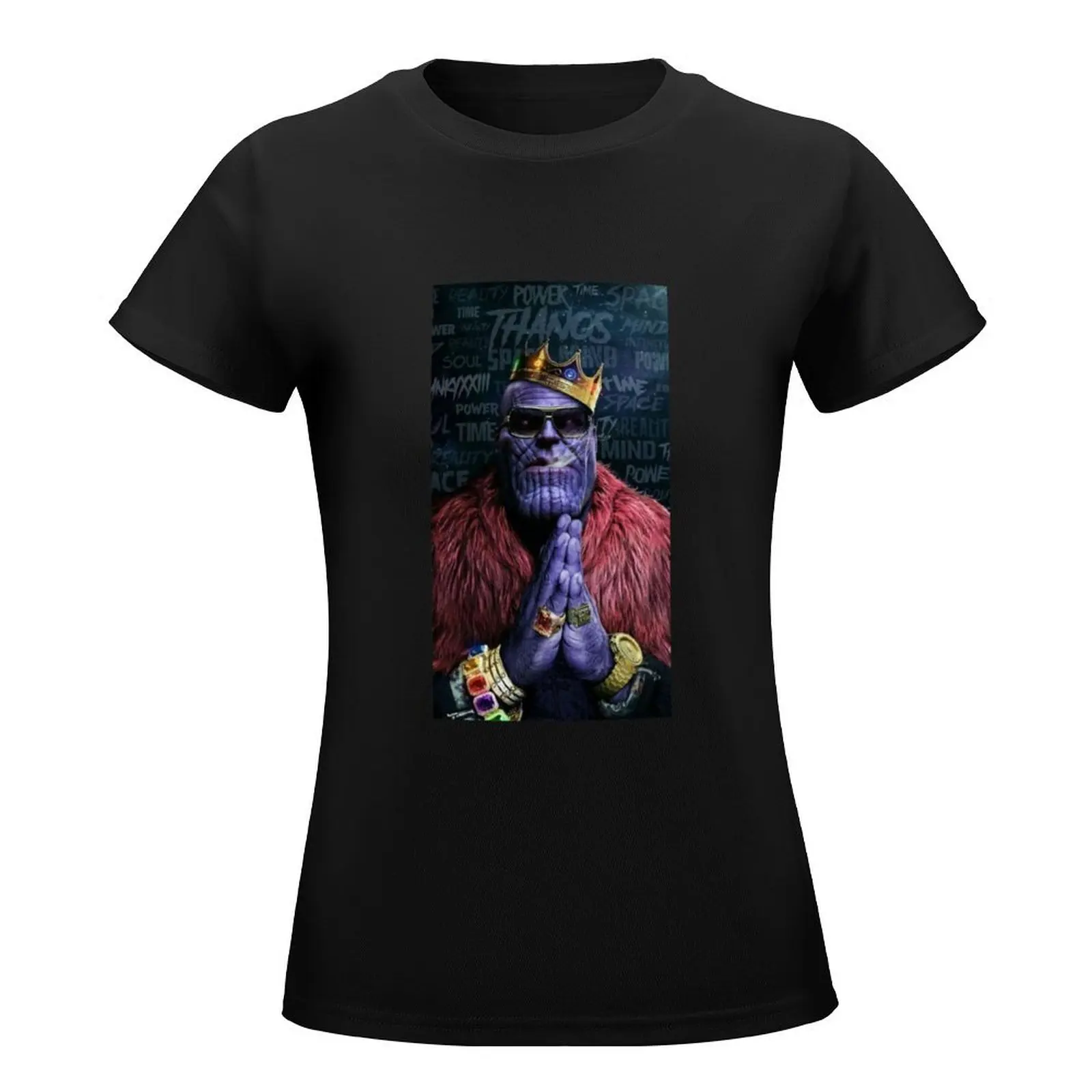 Thanos T-Shirt cute tops female Women's clothing