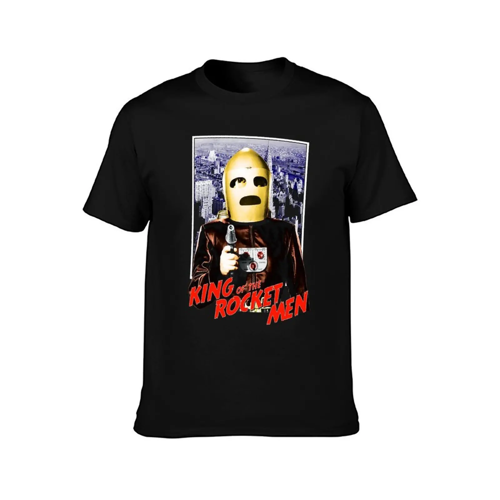 King Of The Rocket Men TV Serial Essential T-Shirt, Summer Casual Cotton Tee, Oversized Streetwear Tops, Vintage Graphic Print