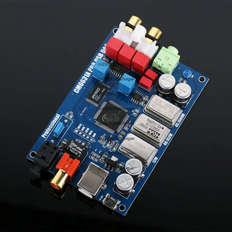 Audio DAC Board New CM6631A Digital Interface USB Conversion I2S SPDIF Coaxial Sound Card Decoder Output 32Bit To 24Bit 192K