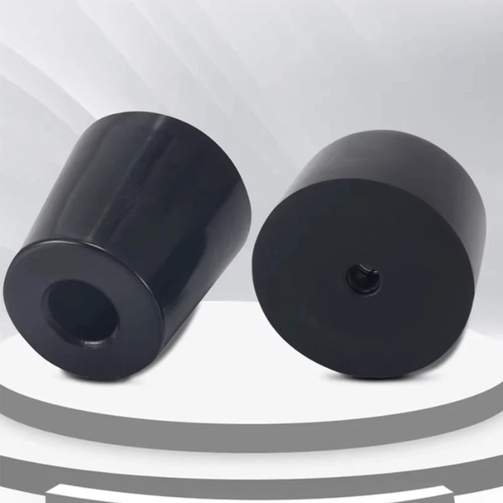 8Pcs 12-40mm Black Rubber Feet Chair Floor Protector Non-slip Furniture Feet Table Leg Cover Cabinet Bottom Pads Funiture Legs