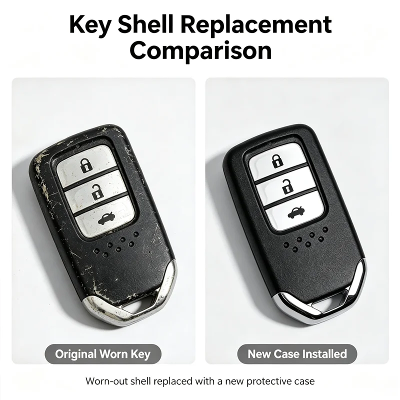 3 Button 433MHz FCC CWTWB1G0090 With A4 Chip Car Smart Remote Key For Honda Civic Fit Accord ZRV Odyssey Pilot Prelude Super-ONE