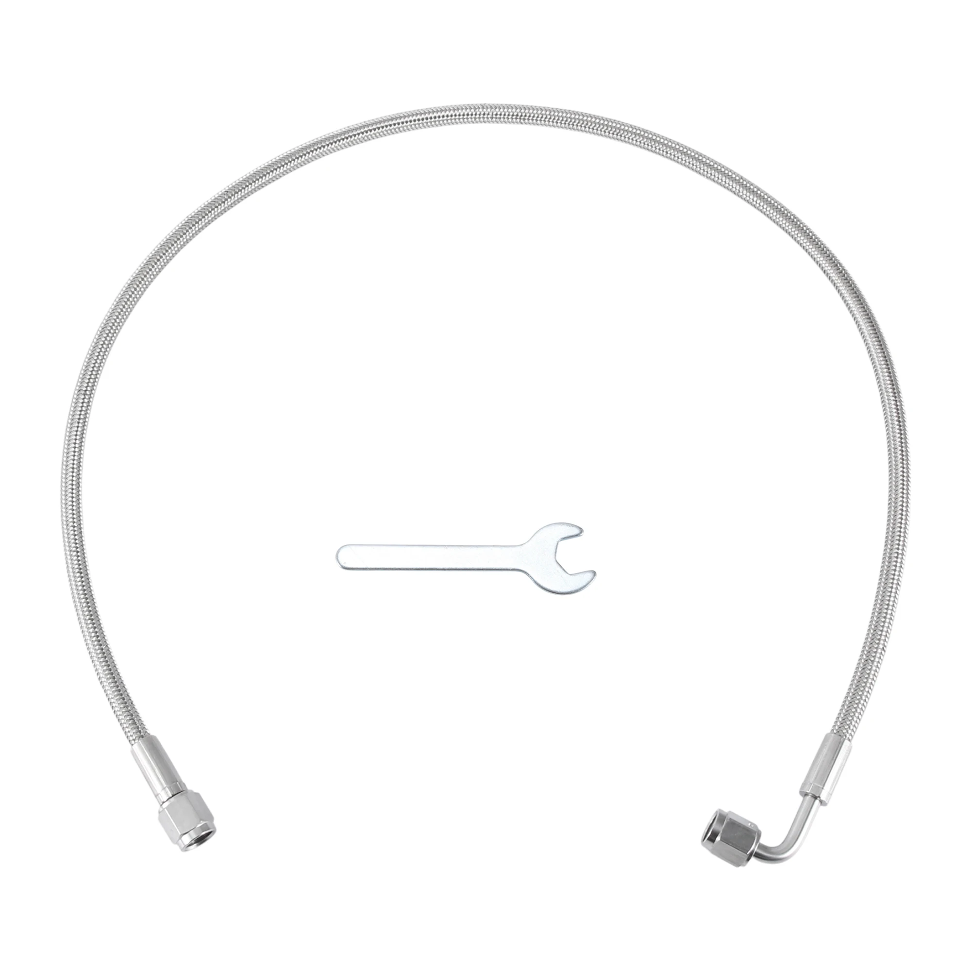 

UXCELL AN-4 Комплект линий подачи масла турбо 2,33 фута Возвратная линия слива масла с адаптером, гаечный ключ