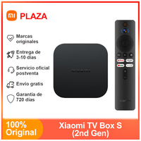 ​Xiaomi Mi TV Box S 2nd Gen, Smart Android TV Box 4k Ultra HD Set-Top Box Google TV Dolby Vision HDR10+ Google Assistant BT5.2