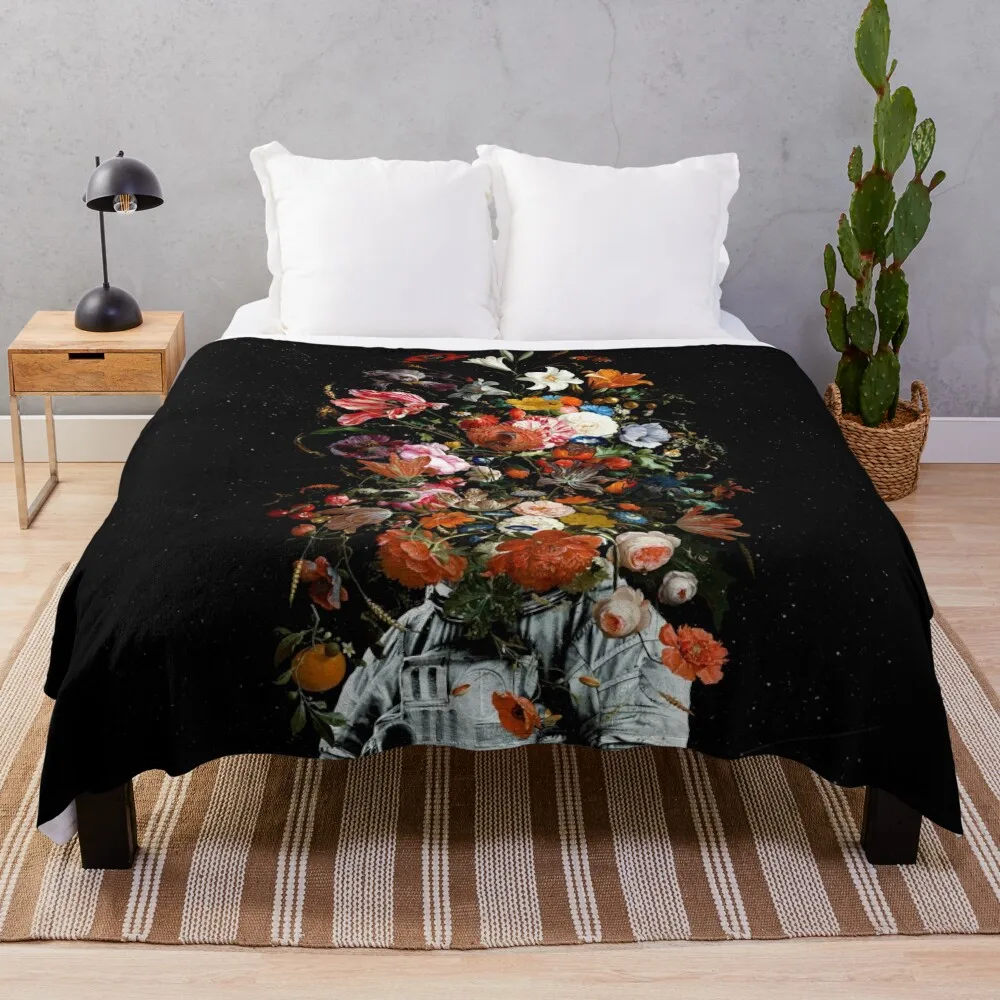 Full Bloom Throw Blanket Beautifuls sofa bed Blankets