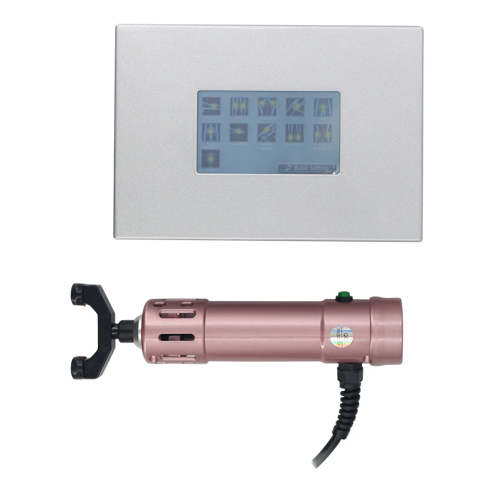 2in1 Shockwave Therapy Machine Chiropractic Adjusting Tool Shock Wave Equipment For Erectile Dysfunction Body Massage