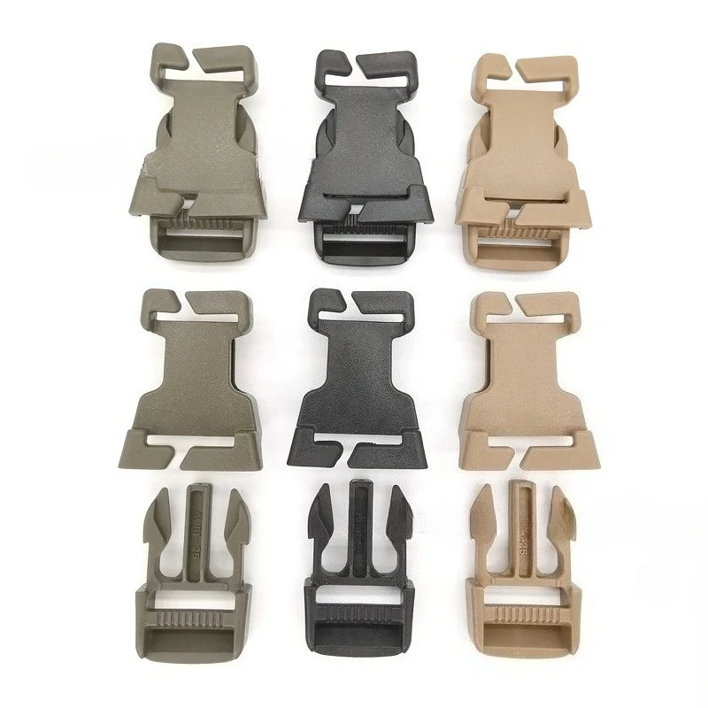

5/10/20P 20/25/38mm Quick Closure Release Buckle Plastic Carabiner Belt Buckles Dog Collar Fastex Button Accessories for Handbag