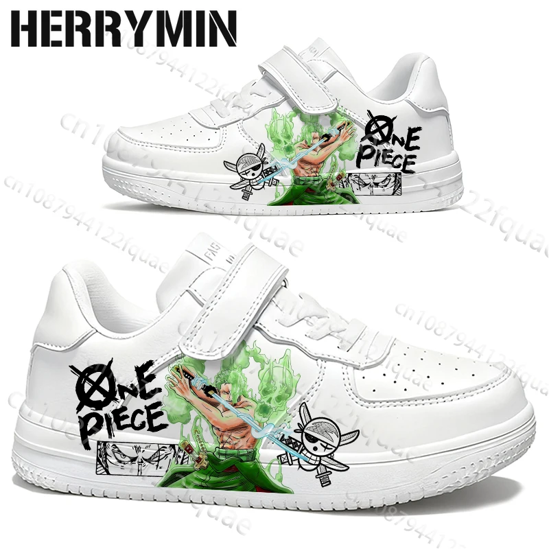 

One Piece Roronoa Zoro Boys Student Children Basketball Shoes Popular Simple Comfortable Durable Hiking Boots Free Shipping