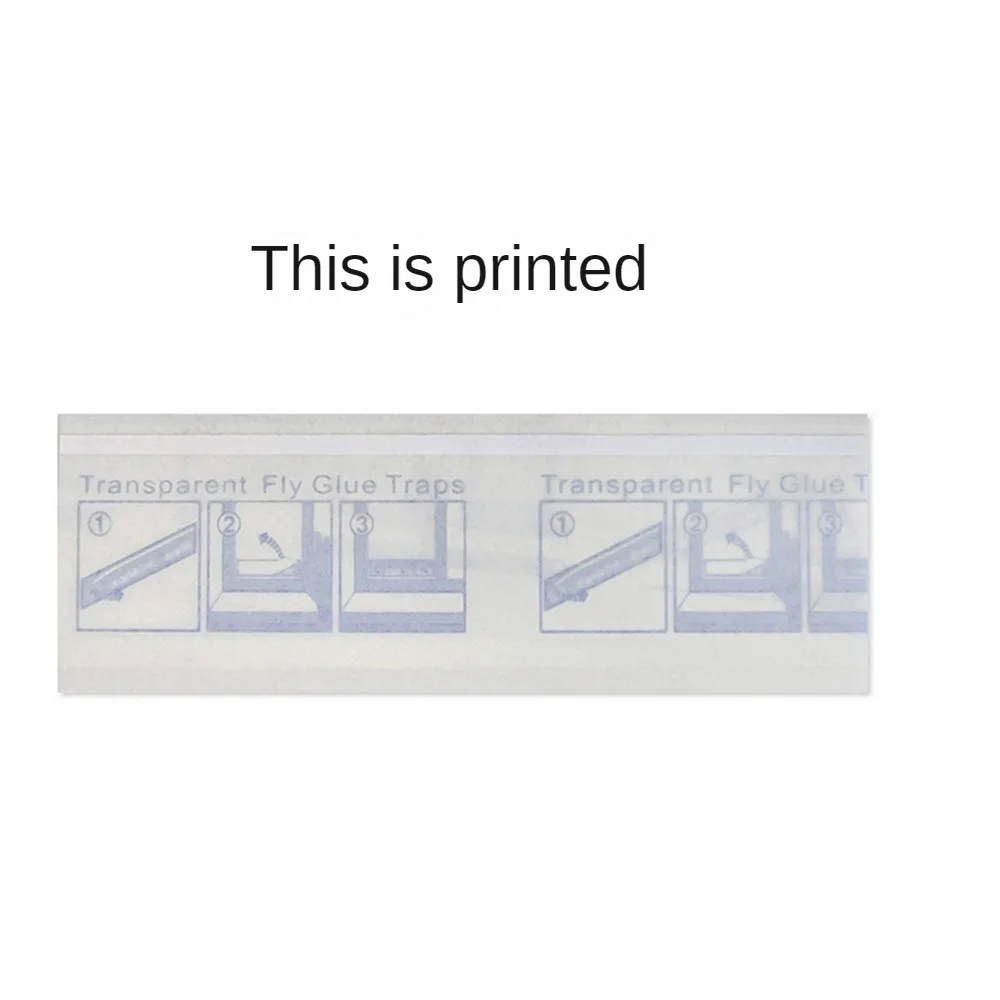 Nietoksyczny łapacz much na okno jednostronna przezroczysta naklejka na muchy wysokiej jakości łapacz owadów naklejka na owady akcesoria domowe