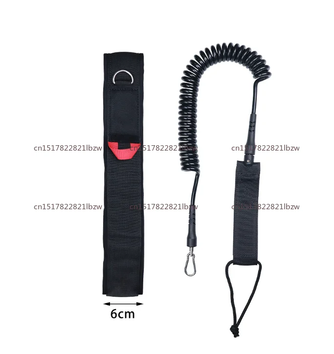 Adjustable Quick Release Waist Rope 10FT Hydrofoil Surf Waist Belt Coiled Leash For Wing Board Rope Surfboard Accessory