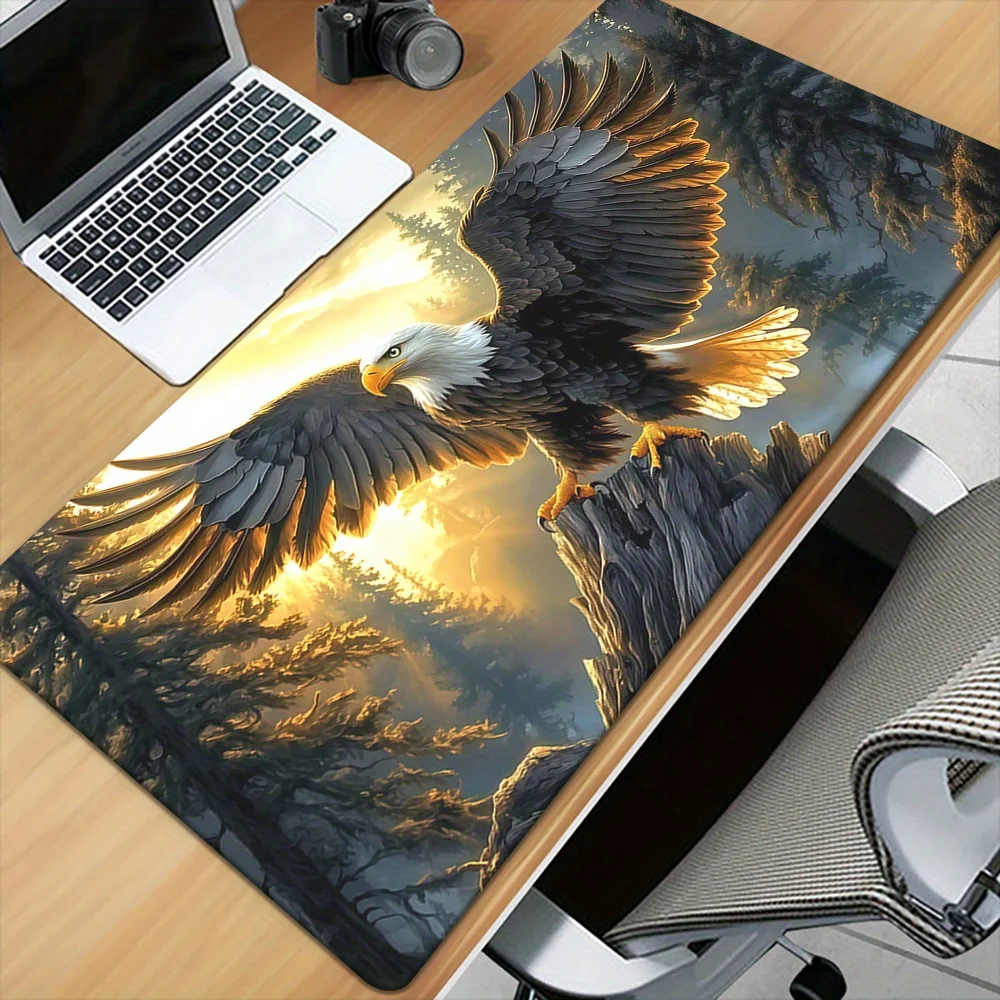 

XXL Computer Mouse Pad woven cloth surface anti slip natural rubber base for work study computer desk setup ideal desk pad for g