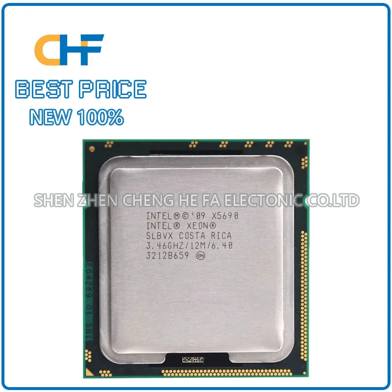 x5690 6 Core 12 Thread 3.46GHz 130W LGA1366 interface CPU processor