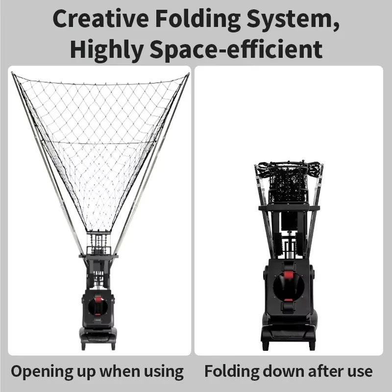 الجملة معدات التدريب التحكم عن بعد كرة السلة آلة الرماية الارتداد #3