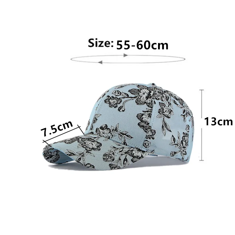 New Summer Fashion Printed Hardtop Baseball Caps For Men And Women Camping Fishing Hat 모자 골프용품 땡처리 кепка casquette gorras hombre