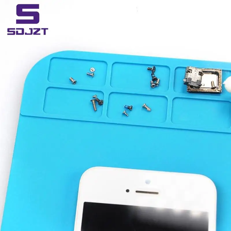 Siliconen Moederbord Elektronische Reparatie Mat Multi Component Plaatsing Waterdichte Isolatie Mat Voor Computer Telefoon 30*20Cm