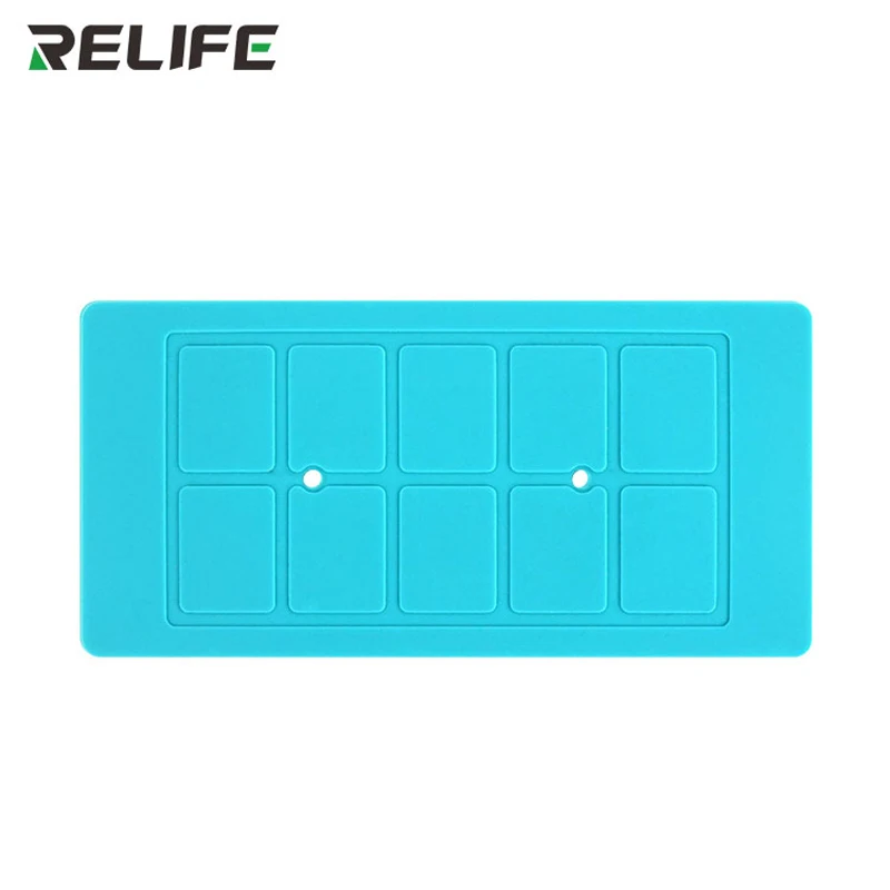 Relife RL-004SA Anti-Slip Silicone Pad For Screen Separator Heat-resistant Leak-proof Universal 7-inch Phone Repair Suction Mat