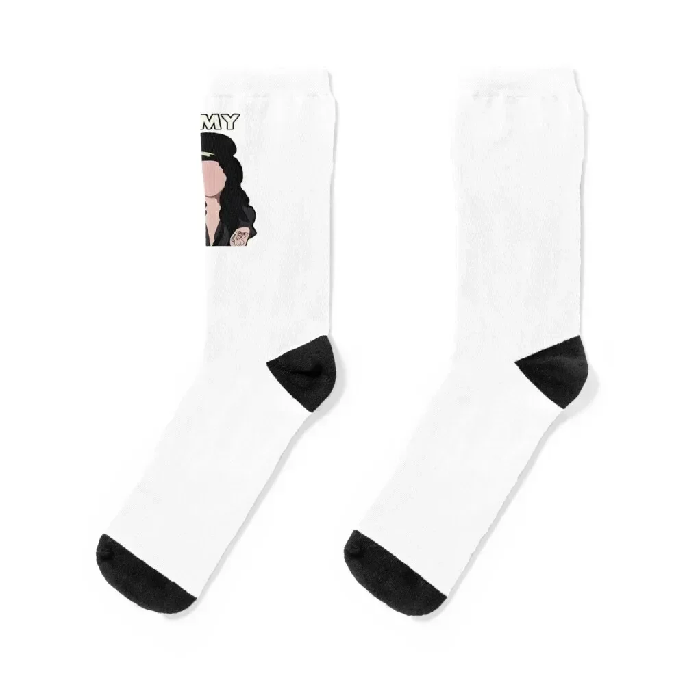 

AMY Socks winter basketball anime Men's Socks Luxury Women's