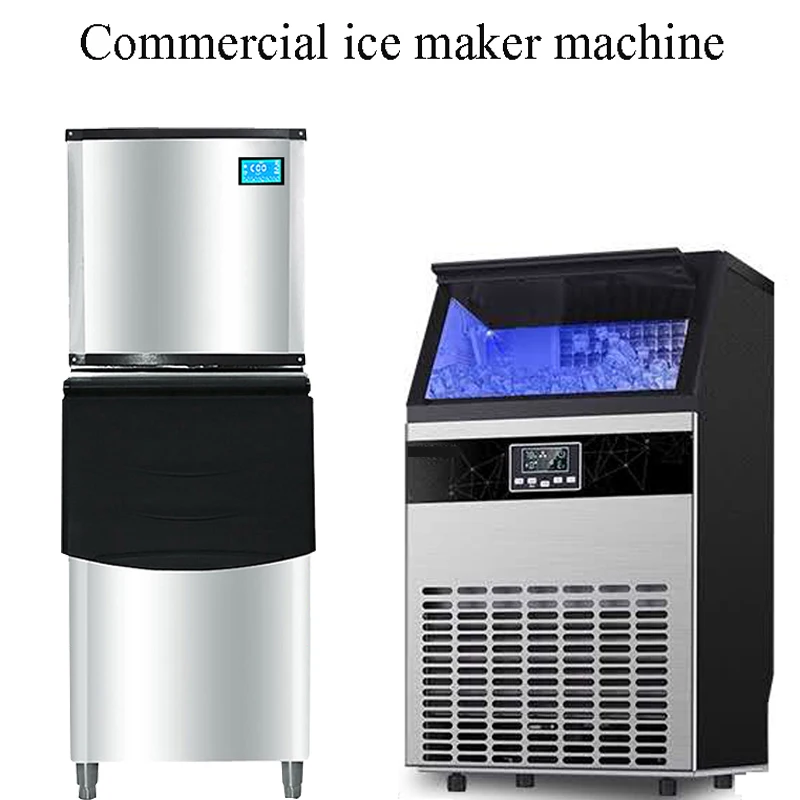 Льдогенератор PBOBP, электрическая машина для производства квадратных кубиков льда, автоматическая мини-машина для производства льда для бара, дома, кухни, офиса