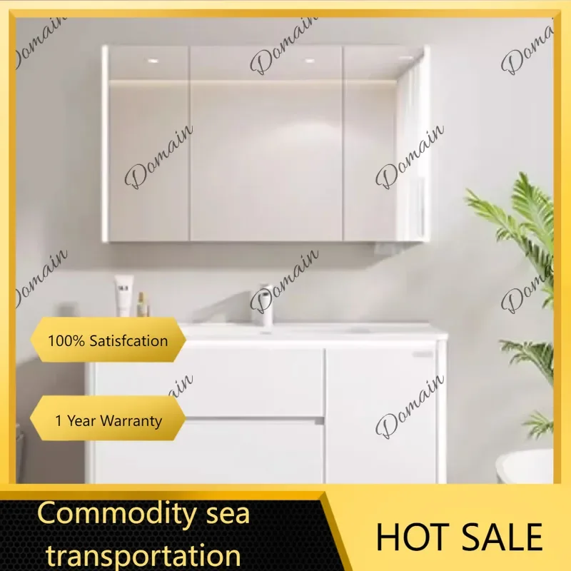 VVB Storage White Bathroom Cabinet Paper Modern Luxury Partitions Display Toilet Cupboard Organizer Archivadores Hotel Furniture