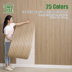 1 Roll Self-Adhesive Wall Panel Sxp Foam Stickers Peel and Stick 3D Wall Sticker Easy to DIY Suitable for Ceiling, Living Room
