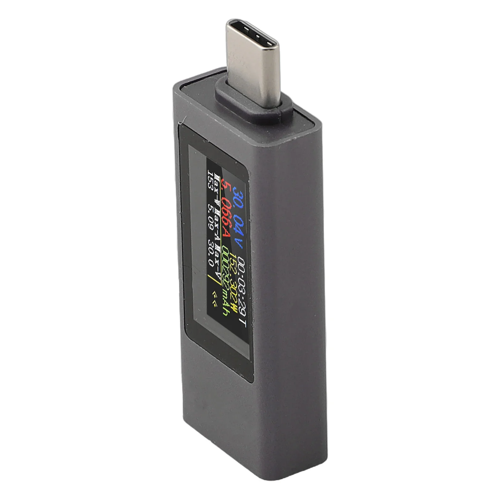 جهاز اختبار USB بقدرة 240 وات، جهاز اختبار شحن الهاتف، توفير البيانات في الوقت الحقيقي، كشف الشحن، اختبار تيار ثنائي الاتجاه