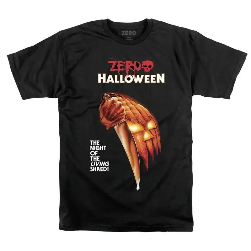 Zero Skateboards X Halloween Night Of The Living Shred T Shirt M New Sealed