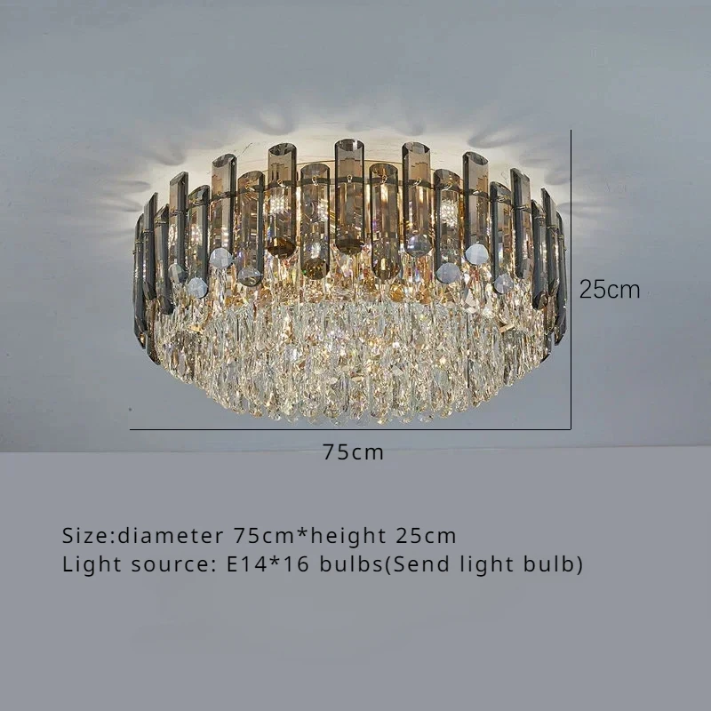 Nordic Led Kristallen Kroonluchters Goud Luxe Verlichting Eetkamer Woonkamer Slaapkamer Keuken Eilandverlichting Binnen Hanglamp Glans