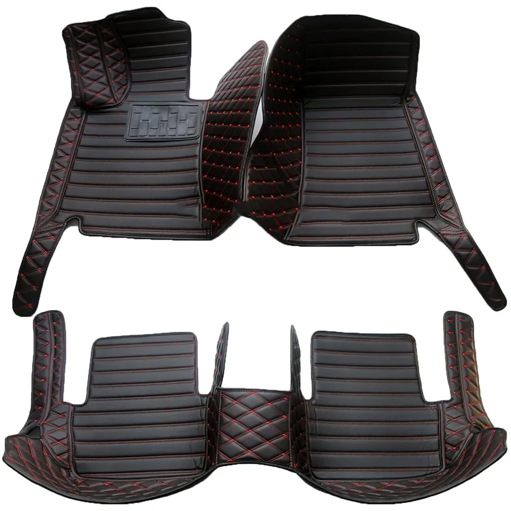 

Accessories Auto leather carpet pads for BMW E66 Long 7 Series 2002 2003 2004-2008 Custom car floor mats vehicle foot mat rugs