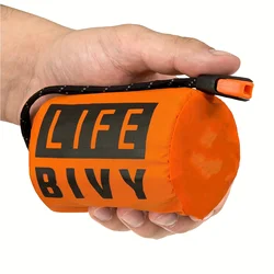 Portable Waterproof Emergency Survival Sleeping Bag Outdoor Edc Camping Gear Thermal Sack First Aid Rescue Kit Mylar Blanket