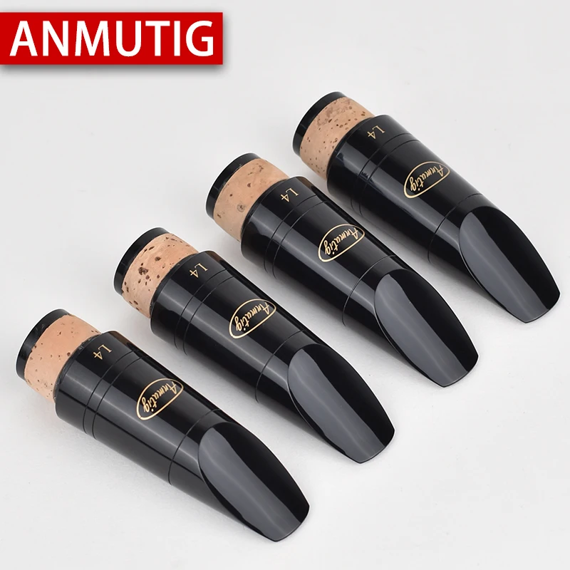 ANMUTIG Bb Clarinet Mouthpiece, Hard Rubber Material Accessories