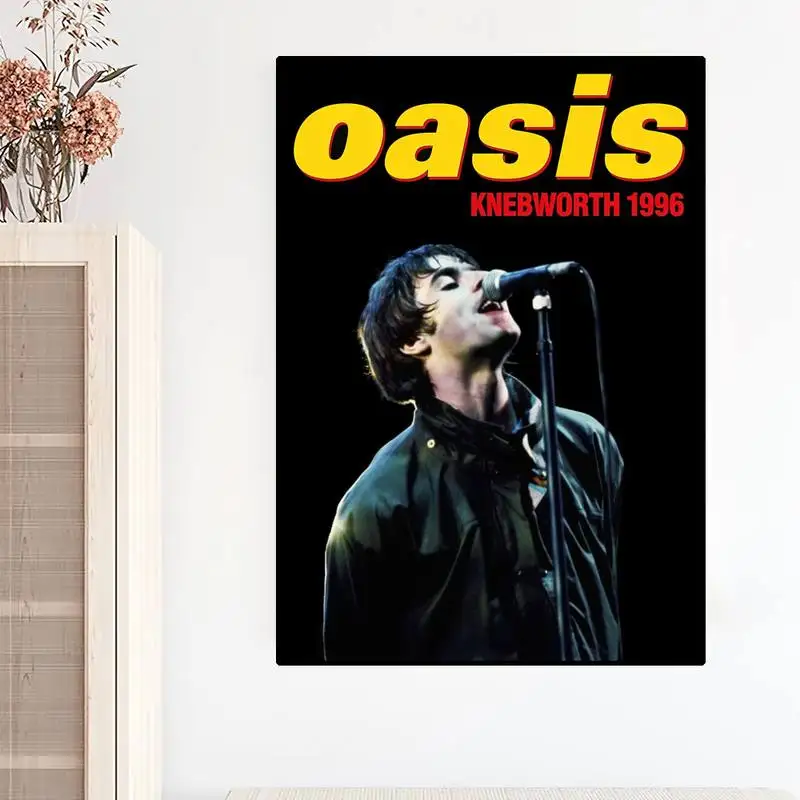 Band T-The R-Rain Cool O-Oasis POSTER Prints Wall Painting Bedroom Living Room Wall Sticker Small