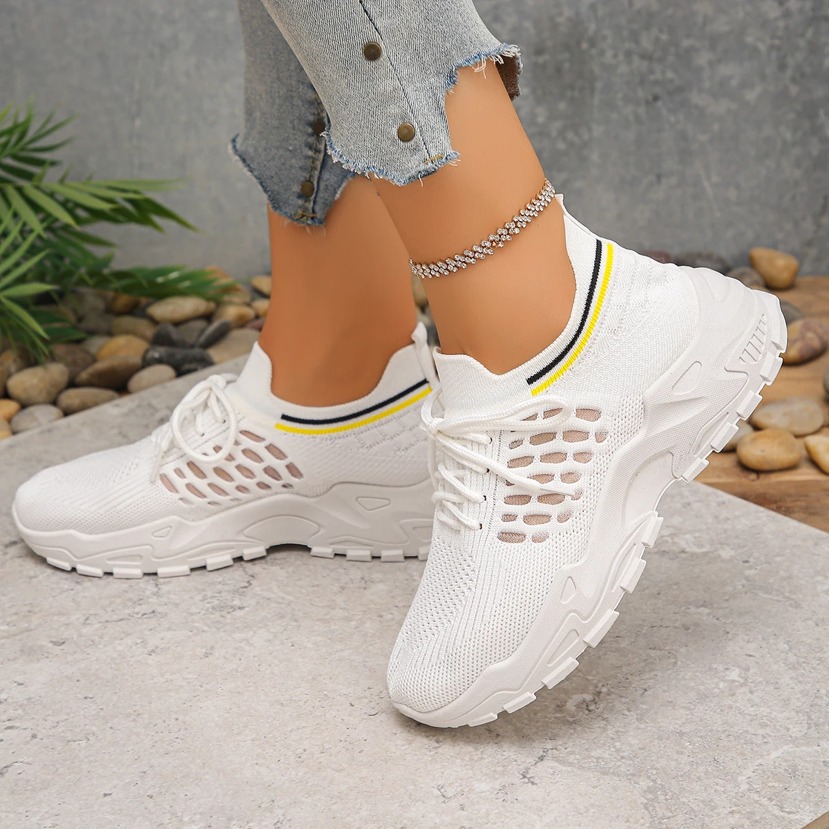 Frauen Mesh Schuhe Mode Lässig – Outdoor Sports Leisure Bewertung und Preis