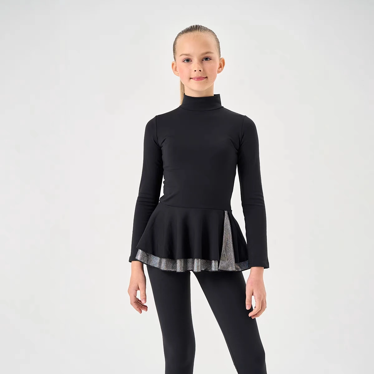 Ballet Practice Dress Female Adult Base Dress Tight Gymnastics Suit Yoga Dress Figure Skating Training Suit view 3