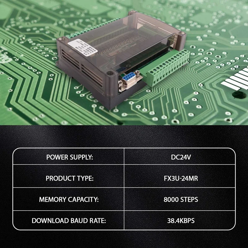 

Новая плата промышленного управления ПЛК FX3U-24MR Высокоскоростной бытовой ПЛК Промышленная плата управления Программируемый контроллер ПЛК