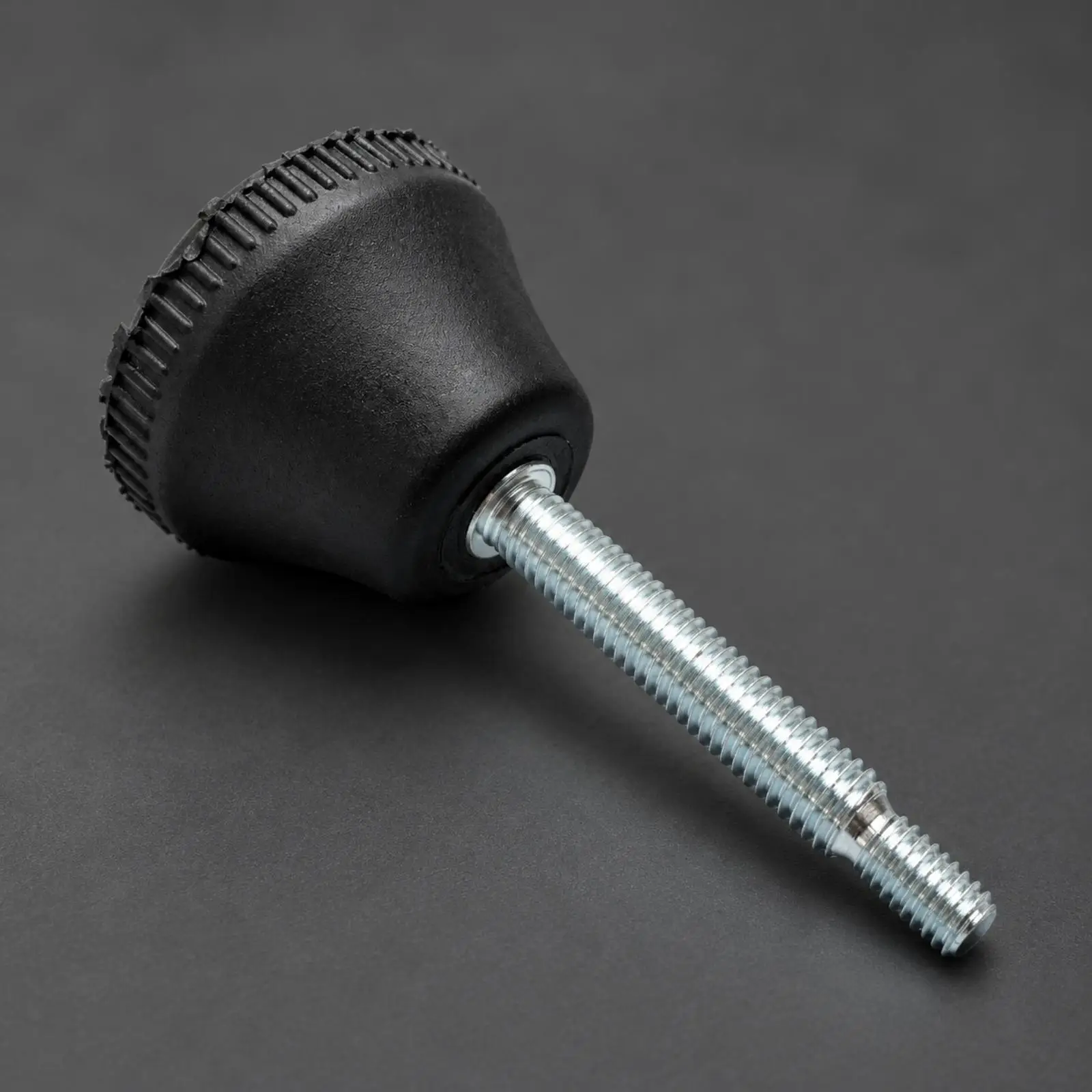 Indoor Cycling Brake Adjustment Lever with Metal Threaded Shaft for Exercise Bike Flywheel Resistance Knob Replacement Hardware