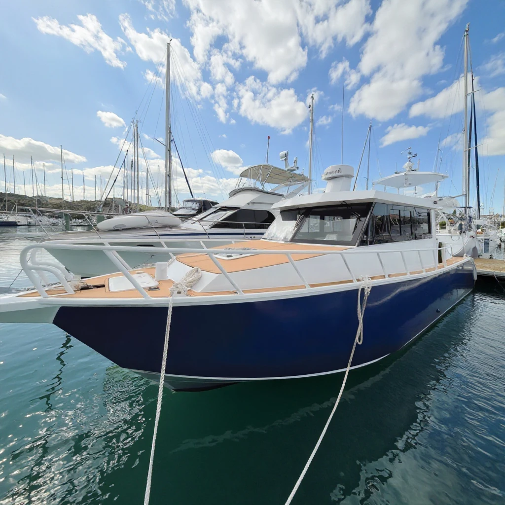 9m 29.5ft Aluminum Cabin Sports Boat Hull Luxury Welded Aluminum Yachts Outboard Fishing Boat for Entertainment and Leisure