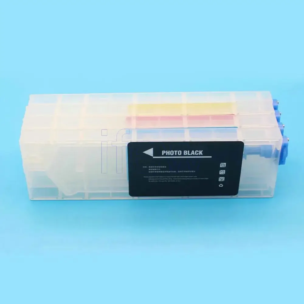 220ml CISS Printer Ink Cartridge Kit For ROLAND RA RE640 Eco-solvent Printer Continous Ink Supply System Vertical Ink Cartridges