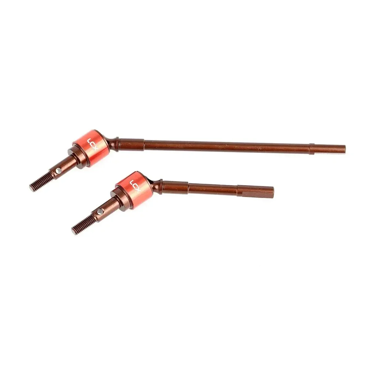 LCX Racing 1/6 RC Crawler รถเหล็ก AR90 เพลาเพลาหน้าไดรฟ์เพลาชุดสําหรับ Axial SCX6 อัพเกรดอะไหล่อุปกรณ์เสริม