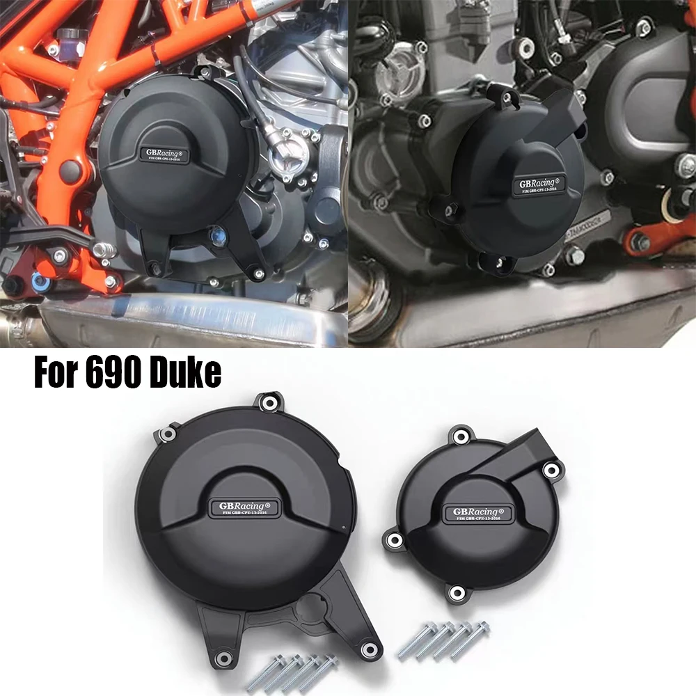 

For 690 Duke 2011-2021 690 SMC 2019-2021 690/R Enduro 2008-2018 Motorcycle Engine Cover GB Racing Protective Cover Accessorie