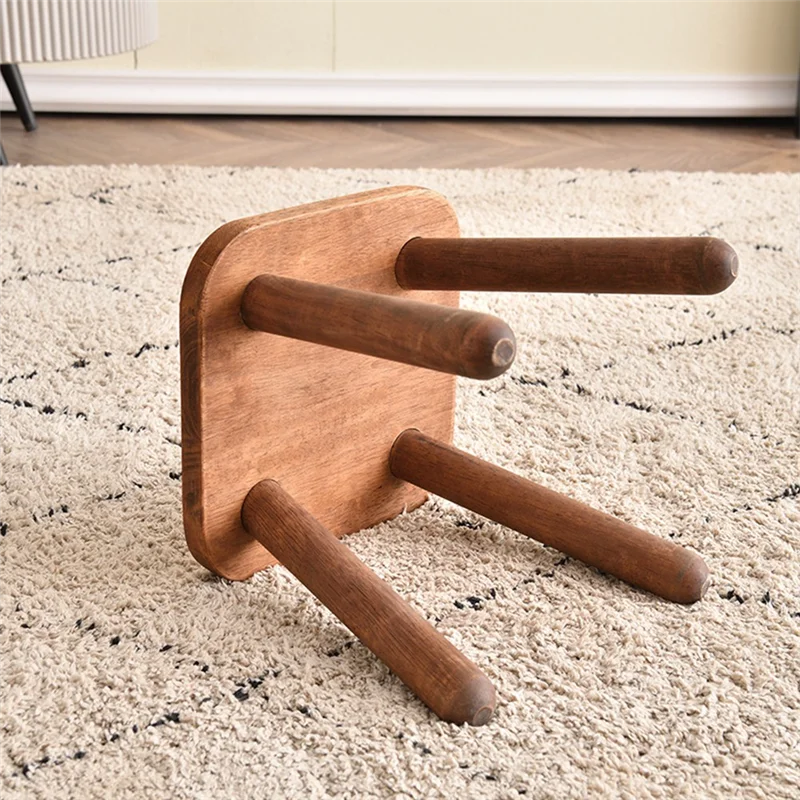 flyy-small-walnut-color-for-living-room-entrance-bathroom-bedroom-kitchen-1pc-all-solid-wood-shoe-changing-stool