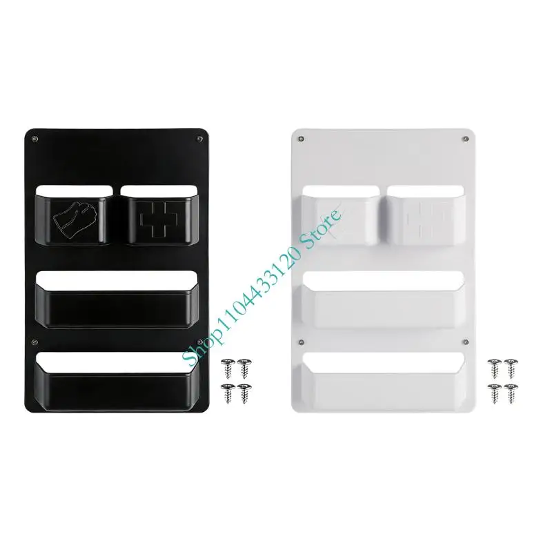 Plastic Door Pocket For Campers Multiple Compartment Storage Holder Perfect For Road Trips And Travel Use