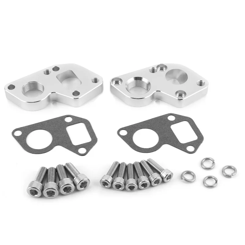 

Electric Water Pump Adapter Plates - Enables Conversion of BBC Pump to LS Engine, Durable Construction with Precise Fit, Compati