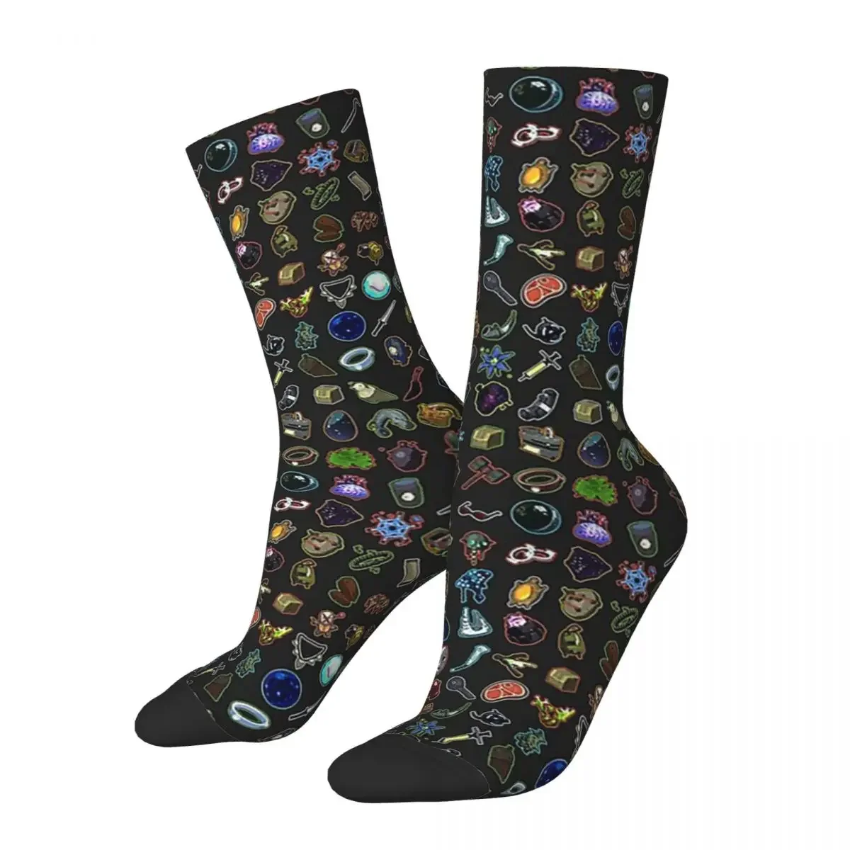 

Risk Of Rain 2 Items Socks Harajuku High Quality Stockings All Season Long Socks Accessories for Unisex Gifts