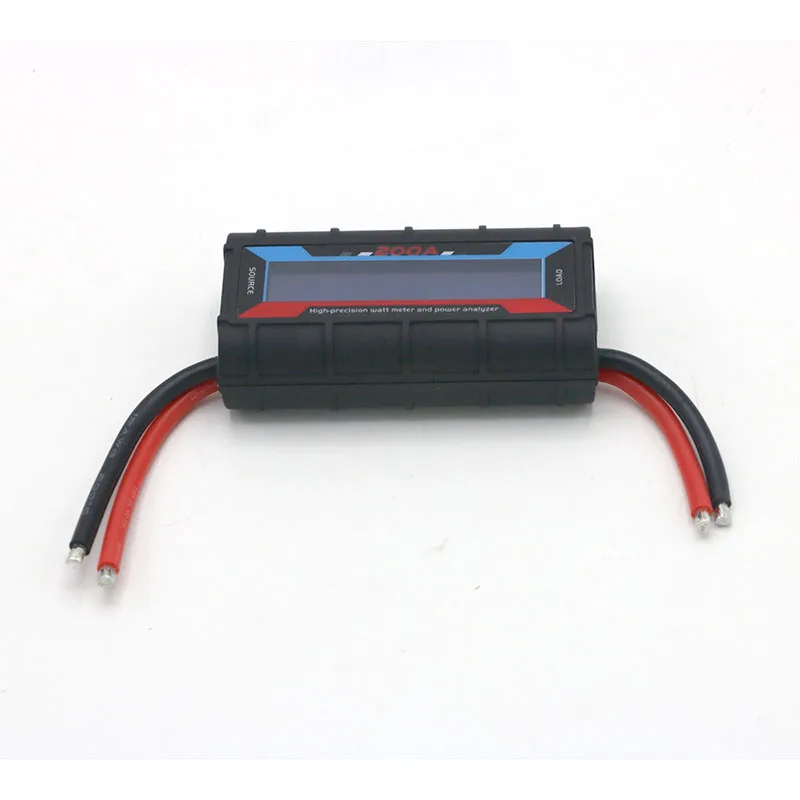 High Precision 200A Digital Watt Meter and Power Analyser Backlight LCD Volt Tester for RC Drone for RC Airplane Parts