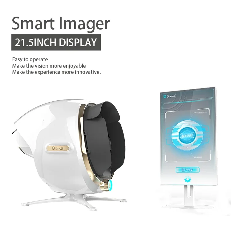 New Smart  Analyzer Machine Face Analysis Face Analysis Cloud File Save and  Report Print Facial Analysis Machine